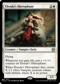 Elenda's Hierophant - The List Reprints - Magic: The Gathering card