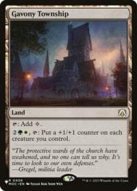 Gavony Township - The List Reprints - Magic: The Gathering card