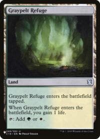 Graypelt Refuge (C19) - The List Reprints - Magic: The Gathering card