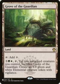 Grove of the Guardian - The List Reprints - Magic: The Gathering card
