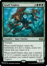 Gruff Triplets - The List Reprints - Magic: The Gathering card