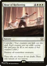 Hour of Reckoning (MOC) - The List Reprints - Magic: The Gathering card