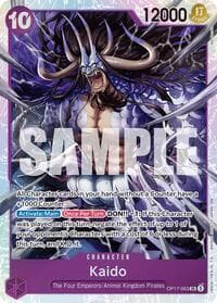 Kaido (063) - The World's Strongest Warriors - One Piece Card Game card