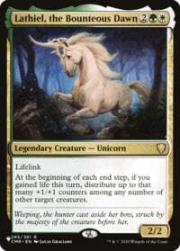 Lathiel, the Bounteous Dawn - The List Reprints - Magic: The Gathering card