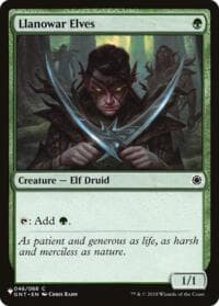 Llanowar Elves (GNT) - The List Reprints - Magic: The Gathering card