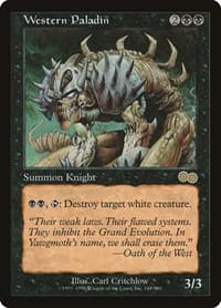 Western Paladin - Urza's Saga - Magic: The Gathering card