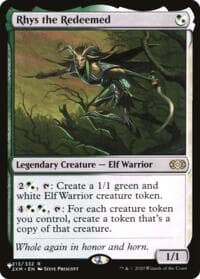 Rhys the Redeemed (2XM) - The List Reprints - Magic: The Gathering card
