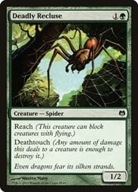 Deadly Recluse - Duel Decks: Heroes vs. Monsters - Magic: The Gathering card