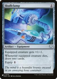 Skullclamp (MOC) - The List Reprints - Magic: The Gathering card