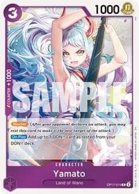 Yamato - The World's Strongest Warriors - One Piece Card Game card