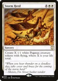 Storm Herd (KHC) - The List Reprints - Magic: The Gathering card