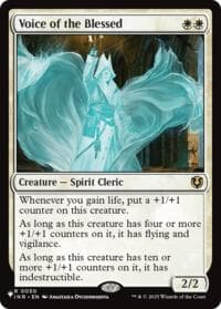 Voice of the Blessed - The List Reprints - Magic: The Gathering card
