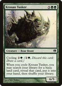 Krosan Tusker - Duel Decks: Heroes vs. Monsters - Magic: The Gathering card