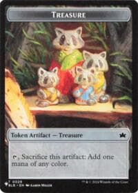 Treasure // Spider Double-Sided Token - The List Reprints - Magic: The Gathering card