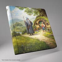 Magic: The Gathering The Hobbit Zip-Up Album 24-Pocket Side-Loading - The Shire - GameGenic Storage Albums - Storage Albums card