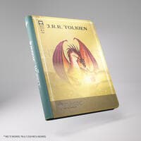 Magic: The Gathering The Hobbit Zip-Up Album 18-Pocket - Gleaming Splendor - GameGenic Storage Albums - Storage Albums card