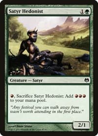 Satyr Hedonist - Duel Decks: Heroes vs. Monsters - Magic: The Gathering card