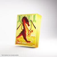 Magic: The Gathering The Hobbit Premium Art Sleeves - Smaug The Golden - GameGenic Card Sleeves - Card Sleeves card