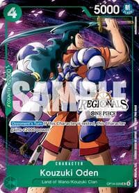 Kouzuki Oden (Regional Participation Pack 2026 Vol.2) - One Piece Promotion Cards - One Piece Card Game card