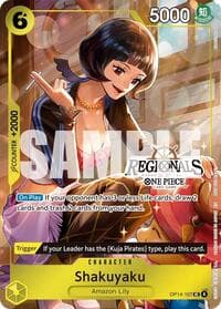 Shakuyaku (Regional Participation Pack 2026 Vol.2) - One Piece Promotion Cards - One Piece Card Game card