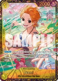 Nami (CS26-27 Regionals Season 2 Top 64) - Adventure on Kami's Island - One Piece Card Game card