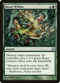 Beast Within - Duel Decks: Heroes vs. Monsters - Magic: The Gathering card