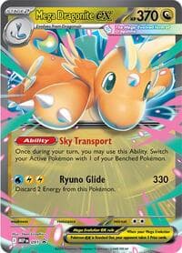 Mega Dragonite ex - 091 - ME: Mega Evolution Promo - Pokemon card