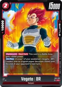 Vegeta : BR - Brightness of Hope - Dragon Ball Super: Fusion World card
