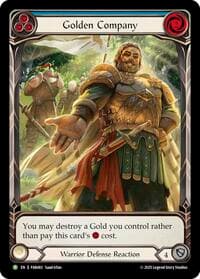 Golden Company (Blue) - FAB483 - Flesh and Blood: Promo Cards - Flesh and Blood TCG card