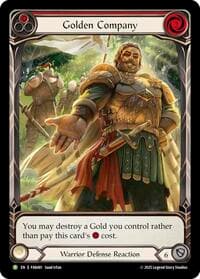 Golden Company (Red) - FAB481 - Flesh and Blood: Promo Cards - Flesh and Blood TCG card