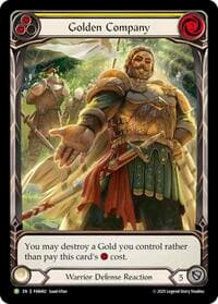 Golden Company (Yellow) - FAB482 - Flesh and Blood: Promo Cards - Flesh and Blood TCG card