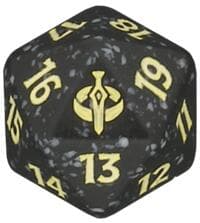 The Hobbit Prerelease Spindown Life Counter (Yellow) - Wizards of the Coast Dice - Life Counters card
