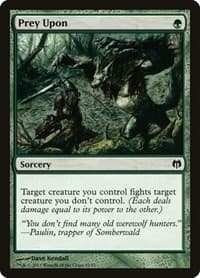 Prey Upon - Duel Decks: Heroes vs. Monsters - Magic: The Gathering card