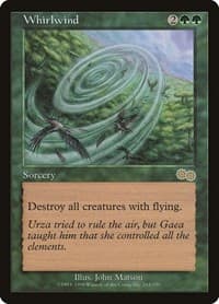 Whirlwind - Urza's Saga - Magic: The Gathering card