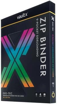 Vault X Zip Binder Exo-Tec - Unlimited Edition ME1 9 Pocket - Vault X Card Binders - Storage Albums card