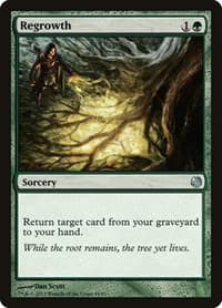 Regrowth - Duel Decks: Heroes vs. Monsters - Magic: The Gathering card