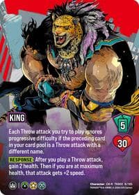 King - TEKKEN 8 - UniVersus card