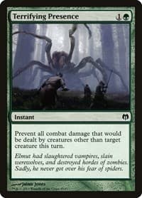Terrifying Presence - Duel Decks: Heroes vs. Monsters - Magic: The Gathering card