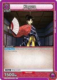 Kagura (016) (Box Topper Foil) - UE23BT: Inuyasha - Union Arena card