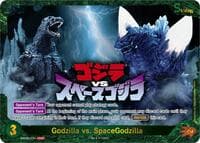Godzilla vs. SpaceGodzilla (EBP02-070+) - Promo Cards - Godzilla Card Game card