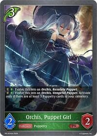 Orchis, Puppet Girl - Shadowverse: Evolve Promo Cards - Shadowverse: Evolve card