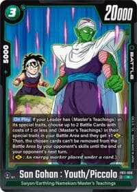 Son Gohan : Youth/Piccolo - Brightness of Hope - Dragon Ball Super: Fusion World card