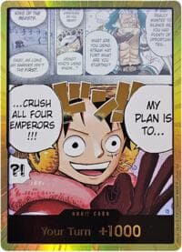 DON!! Card (Alternate Art) (Gold) - The World's Strongest Warriors - One Piece Card Game card