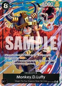 Monkey.D.Luffy (093) (Alternate Art) - The World's Strongest Warriors - One Piece Card Game card