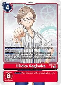 Hiroko Sagisaka - Timeless Bonds - Digimon Card Game card