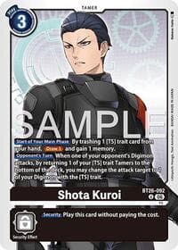 Shota Kuroi - Timeless Bonds - Digimon Card Game card