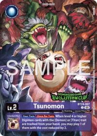 Tsunomon (Evolution Cup 2026 Vol. 3) - Time Stranger - Digimon Card Game card