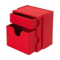 Vault X Exo-Tec Game Box 100+ - Red - Vault X Deck Boxes - Deck Boxes card
