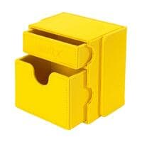 Vault X Exo-Tec Game Box 100+ - Yellow - Vault X Deck Boxes - Deck Boxes card