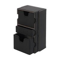 Vault X Exo-Tec Game Box 200+ - Black - Vault X Deck Boxes - Deck Boxes card